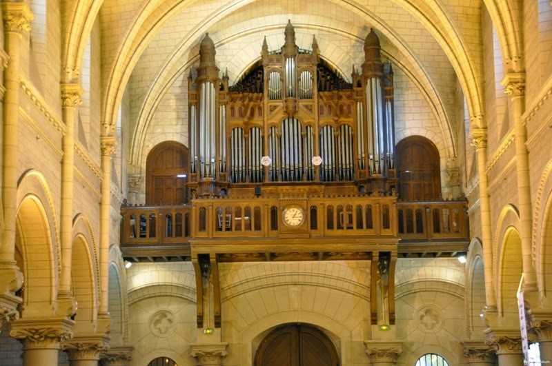 Grand orgue d’Alfortville – vue de la tribune